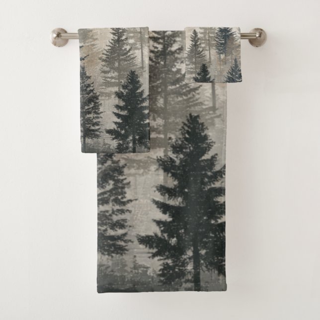 Conjunto De Toalhas Floresta de Pinheiros (Insitu)