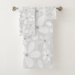 Conjunto De Toalhas Flower Dream #2 #floral #wall #decor