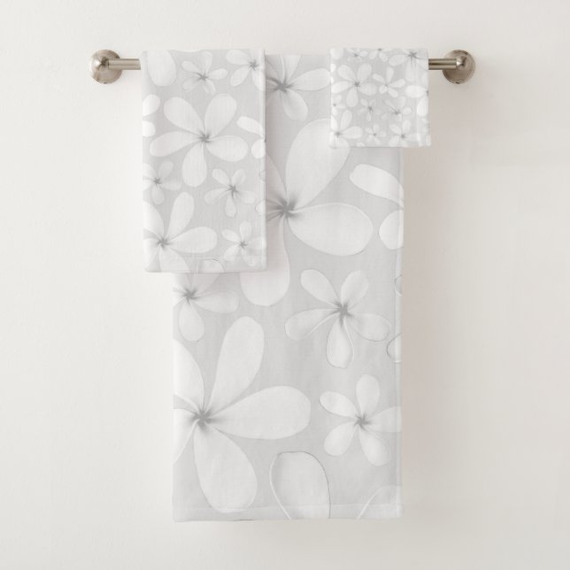 Conjunto De Toalhas Flower Dream #2 #floral #wall #decor (Insitu)