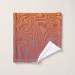 Conjunto De Toalhas Fluxo de Sonho l Padrão Abstrato Trippy - No. 01