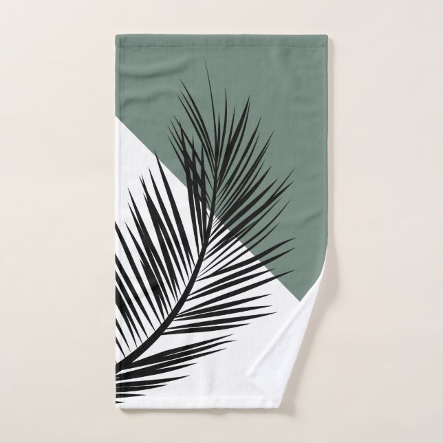 Conjunto De Toalhas Folha de palma (Toalha de mão)