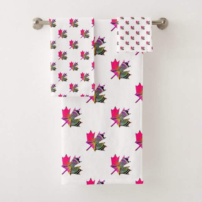 Conjunto De Toalhas Folha universal (Insitu)