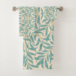 Conjunto De Toalhas Folhas de Jardim Elegantes