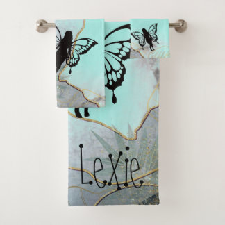 Conjunto De Toalhas Foliage Fantasy Fairies Personalizadas