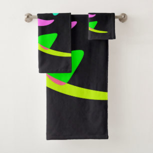 Conjunto De Toalhas Formas curvas