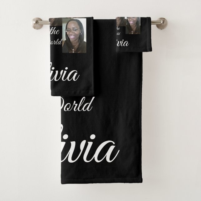 CONJUNTO DE TOALHAS FOTO PERSONALIZADA (Insitu)