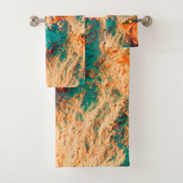 Conjunto De Toalhas Fotografia do Verão de Seashells