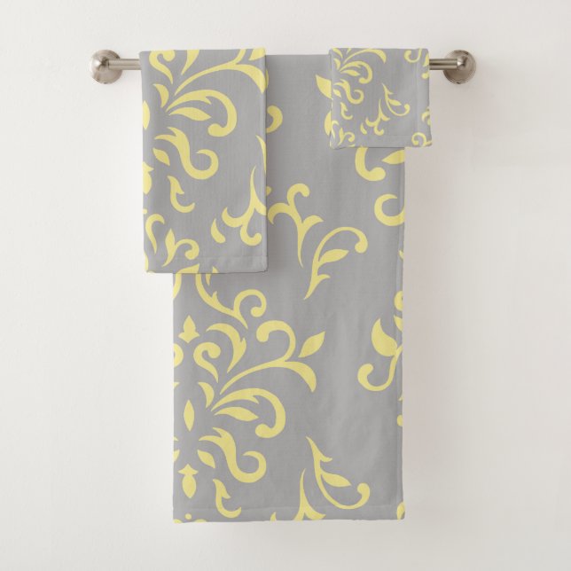 Conjunto De Toalhas France Floral Motif (Insitu)