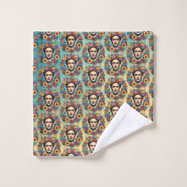 Conjunto De Toalhas Frida Kahlo (Pano de lavar)