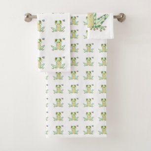 Conjunto De Toalhas Froggie Newton