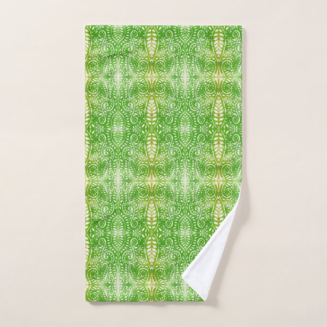 Conjunto De Toalhas Frondes Fernidas Revitalizantes (Toalha de mão)