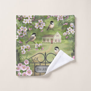 Conjunto De Toalhas Frota Flores Vitoriana