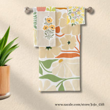 Fundo floral abstrato de colagem pastel fofo