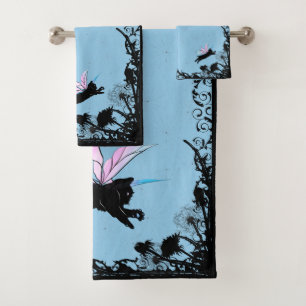Conjunto De Toalhas Gato Cósmico Dandelion