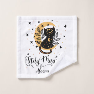 Conjunto De Toalhas Gato Mágico Personalizado