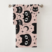 Gatos Pretos Fofos & Halloween Celestial