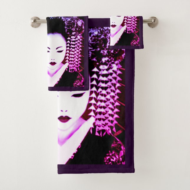 Conjunto De Toalhas Geisha (Insitu)