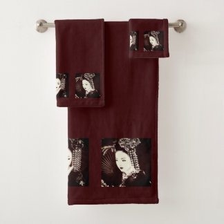 Conjunto De Toalhas Geisha