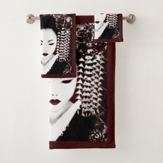 Conjunto De Toalhas Geisha