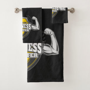Conjunto De Toalhas Ginásio de Malhação Muscular