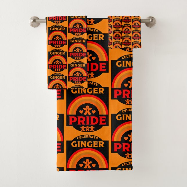Conjunto De Toalhas Ginger Haired Pride (Insitu)