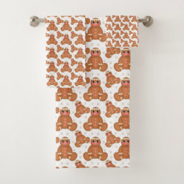 Conjunto De Toalhas Gingerbread Men