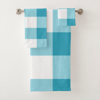 Conjunto De Toalhas Gingham Pattern