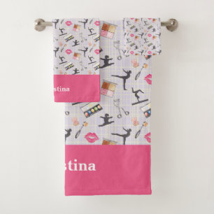 Conjunto De Toalhas Girls Gymnastics - Girly Makeup
