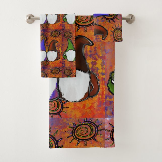 CONJUNTO DE TOALHAS GNOMOS (Insitu)