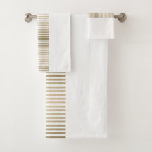 Gold and cream stripe pattern