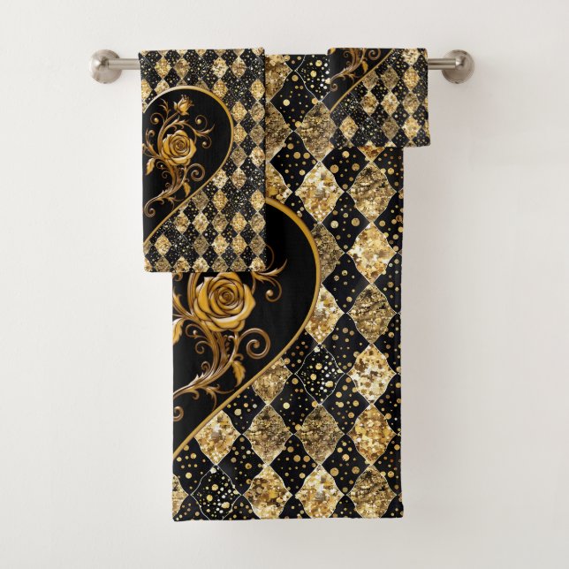 Conjunto De Toalhas Gótico Whimsical e Elegante (Insitu)