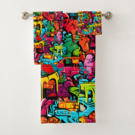 Conjunto De Toalhas Grafite