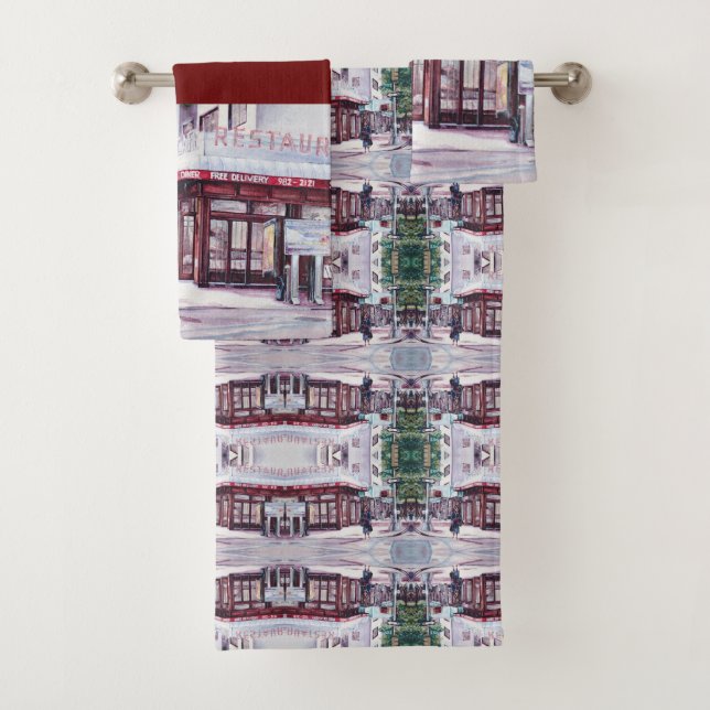 Conjunto De Toalhas Gramercy Coffee Corner (Insitu)