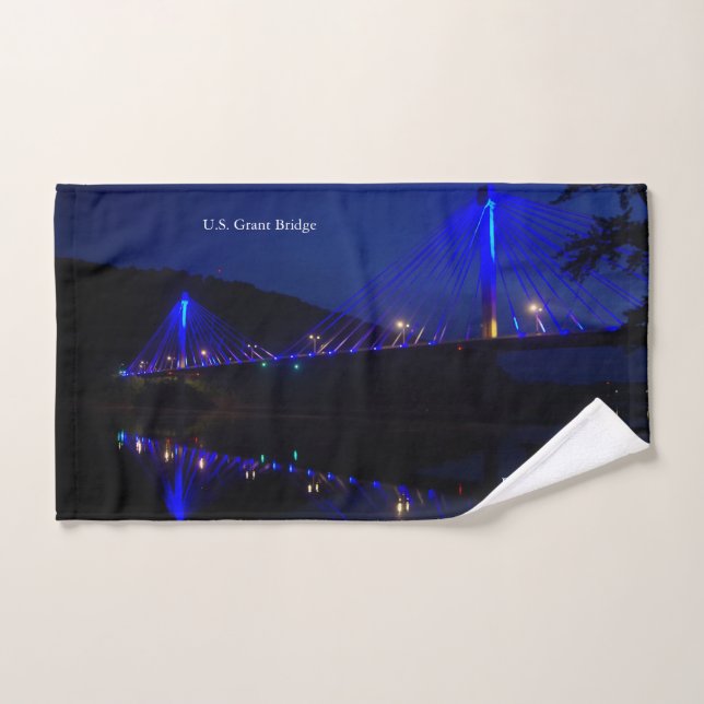 Conjunto de toalhas Grant Bridge dos EUA (Toalha de mão)