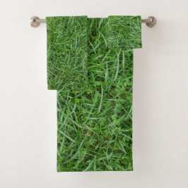 Conjunto De Toalhas Green Grass
