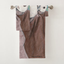 Conjunto De Toalhas Grego Ciclops Faca Sonhando Fantasia Art Bath Towe