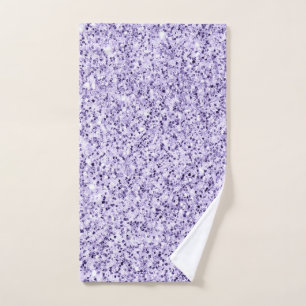 Conjunto De Toalhas Grelhas de brilho púrpura ultra violeta