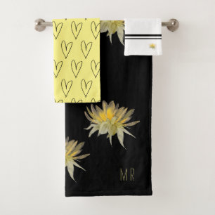 Conjunto De Toalhas Groom Wedding Gift Sunflower Bath Set