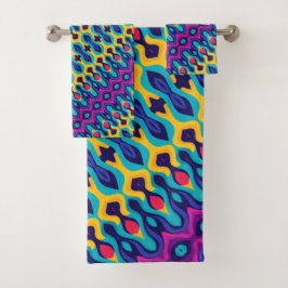 Conjunto De Toalhas Groovy Tropic Echo