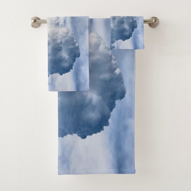Conjunto De Toalhas Grupo de Nuvens Cumulus (Insitu)