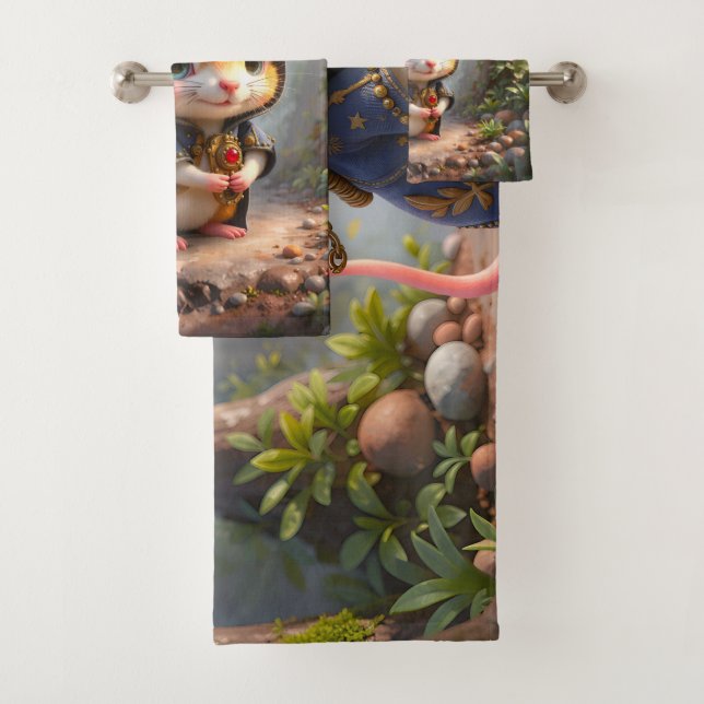 Conjunto De Toalhas Guardião Iluminado pela Lua de Pequenas Maravilhas (Insitu)