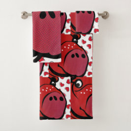 Conjunto De Toalhas Happy Hippo