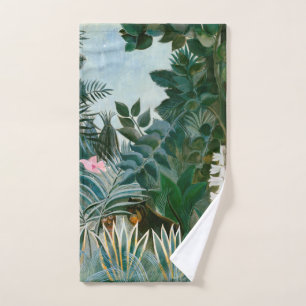 Conjunto De Toalhas Henri Rousseau - A Selva Equatorial