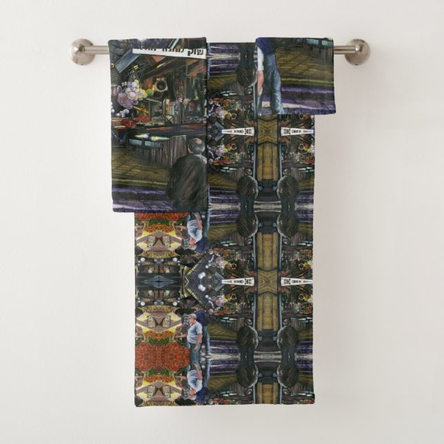 Conjunto De Toalhas Homens do Comércio, Jerusalém (Insitu)