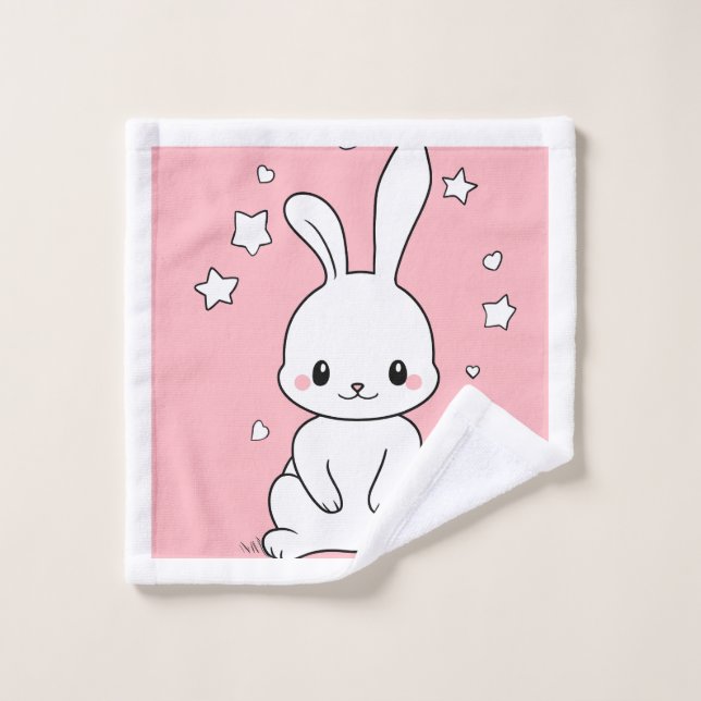 Conjunto De Toalhas Honney Bunny Towel (Pano de lavar)