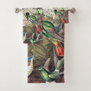 Conjunto De Toalhas Hummingbird, Trochilidae Kolibris, por Ernst Haeck
