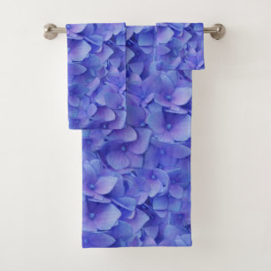 Conjunto De Toalhas Hydrangea Blue