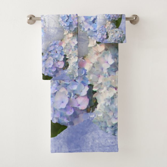 Conjunto De Toalhas Hydrangeas (Insitu)