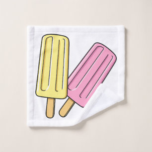 Conjunto De Toalhas Ice pop cartoon