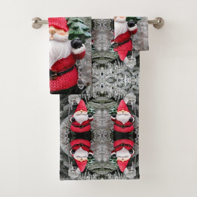 Conjunto De Toalhas Icicle Gnome 03 (Insitu)